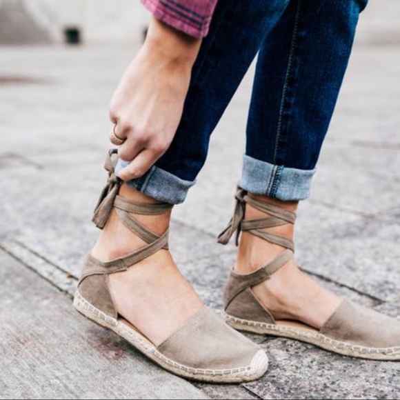 SIZE CLEARANCE‼️ Lace up Espadrilles - Picture 3 of 4